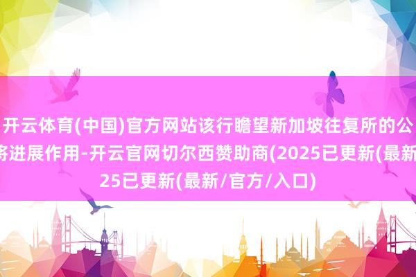开云体育(中国)官方网站该行瞻望新加坡往复所的公用行状功能将进展作用-开云官网切尔西赞助商(2025已更新(最新/官方/入口)
